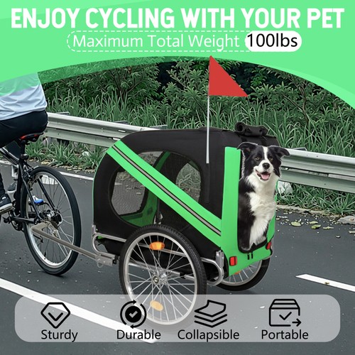 Large folding bike trailer for - trailer,